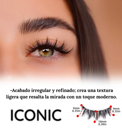 Pestañas Magnéticas 3D Reutilizables Premium – Lashaura Pro